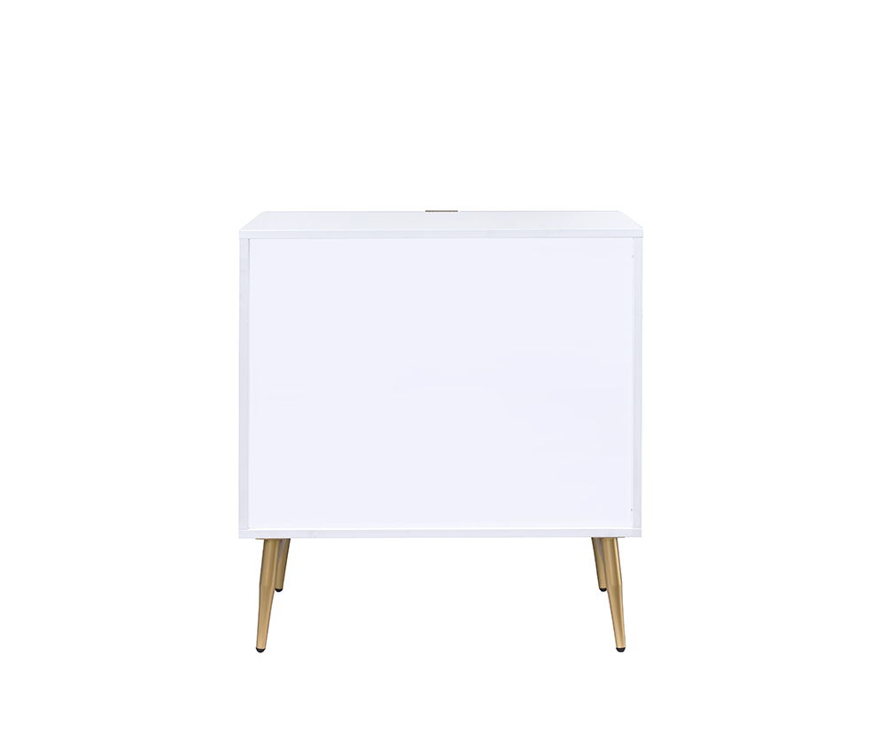 Maisey II - Dresser - White & Gold