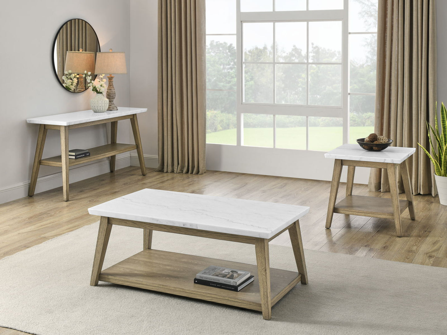 Vida - Sofa Table - Brown