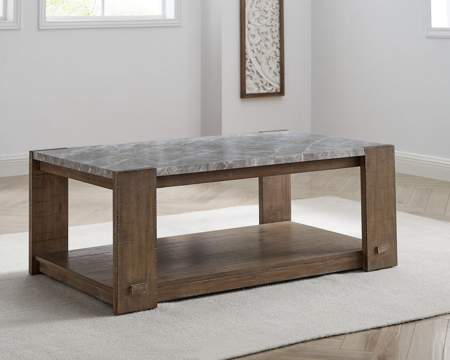 Libby - 3 Piece Table Set - Brown