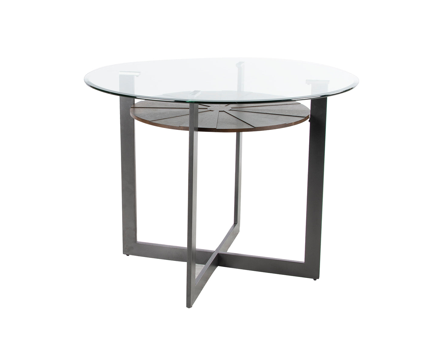 Olson - 5 Piece Counter Dining Set - Dark Gray