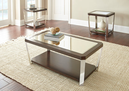 Truman - End Table - Brown