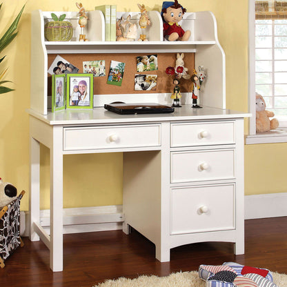 Caren - Twin Bed - White