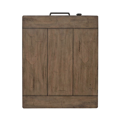 Pinebrook Ridge - Chairside Table - Light Brown