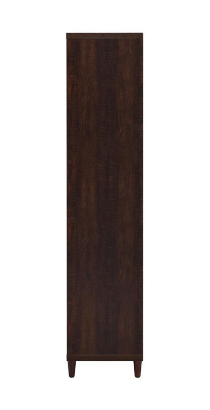 Wadeline - 2 Door Tall Accent Storage Cabinet - Rustic Tobacco