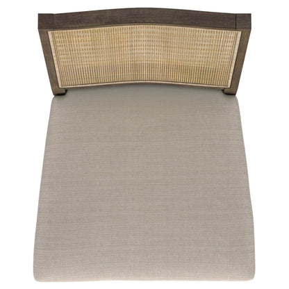 Matisse - Woven Rattan Back Dining Side Chair Brown (Set of 2) - Light Brown