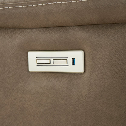 Adelaide - Dual Power, Zero Gravity Recliner - Brown