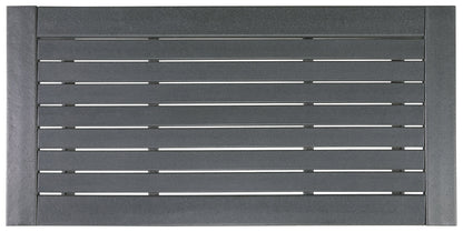 Amora - Charcoal Gray - Rectangular Cocktail Table