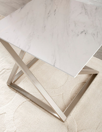 Zurich - 3 Piece Occasional Table Set - White