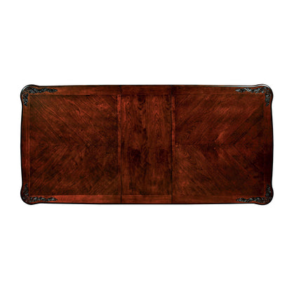 Elana - Dining Table With Butterfly Leaf - Brown Cherry