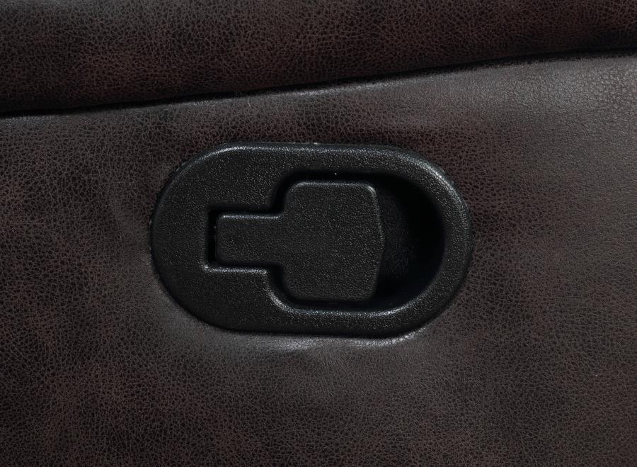 Greer - Upholstered Swivel Glider Recliner Chair