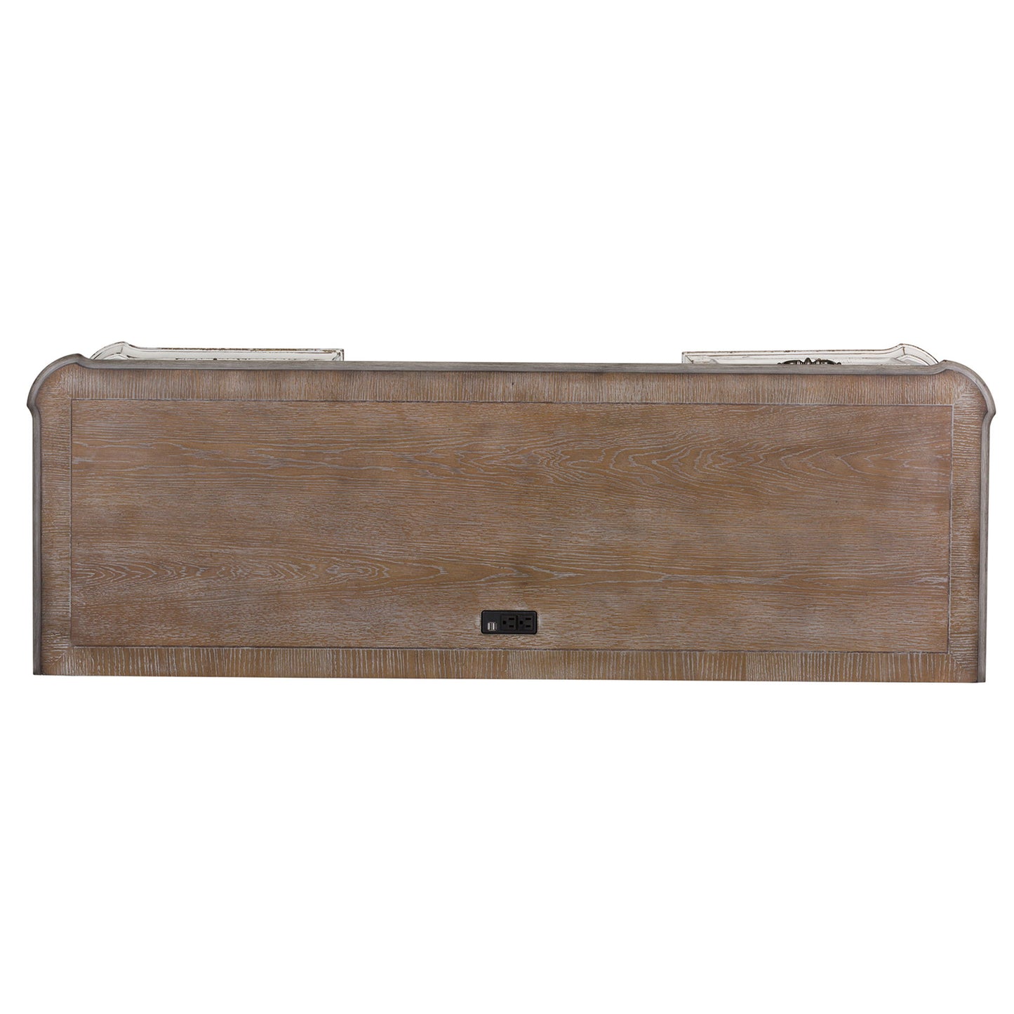Magnolia Manor - Credenza - White - Framed Drawers