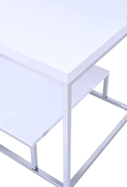 Lucia - 3 Piece Table Set - White