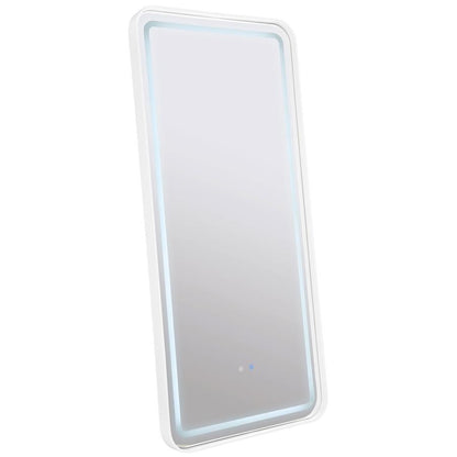 Glendora - LED Standing Mirror Bluetooth Speakers - Black