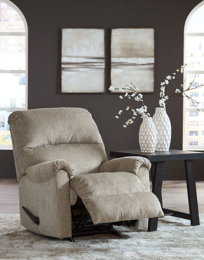 Stonemeade - Taupe - Rocker Recliner - Fabric