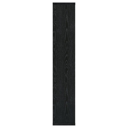 Linbrook - 8-Shelf Bookshelf - Black Oak