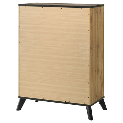 Kaywood - 4-Drawer Bedroom Chest Of Drawers - Natural Pine