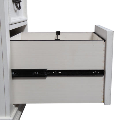 Allyson Park - L Shaped Desk Set With Hutch - White