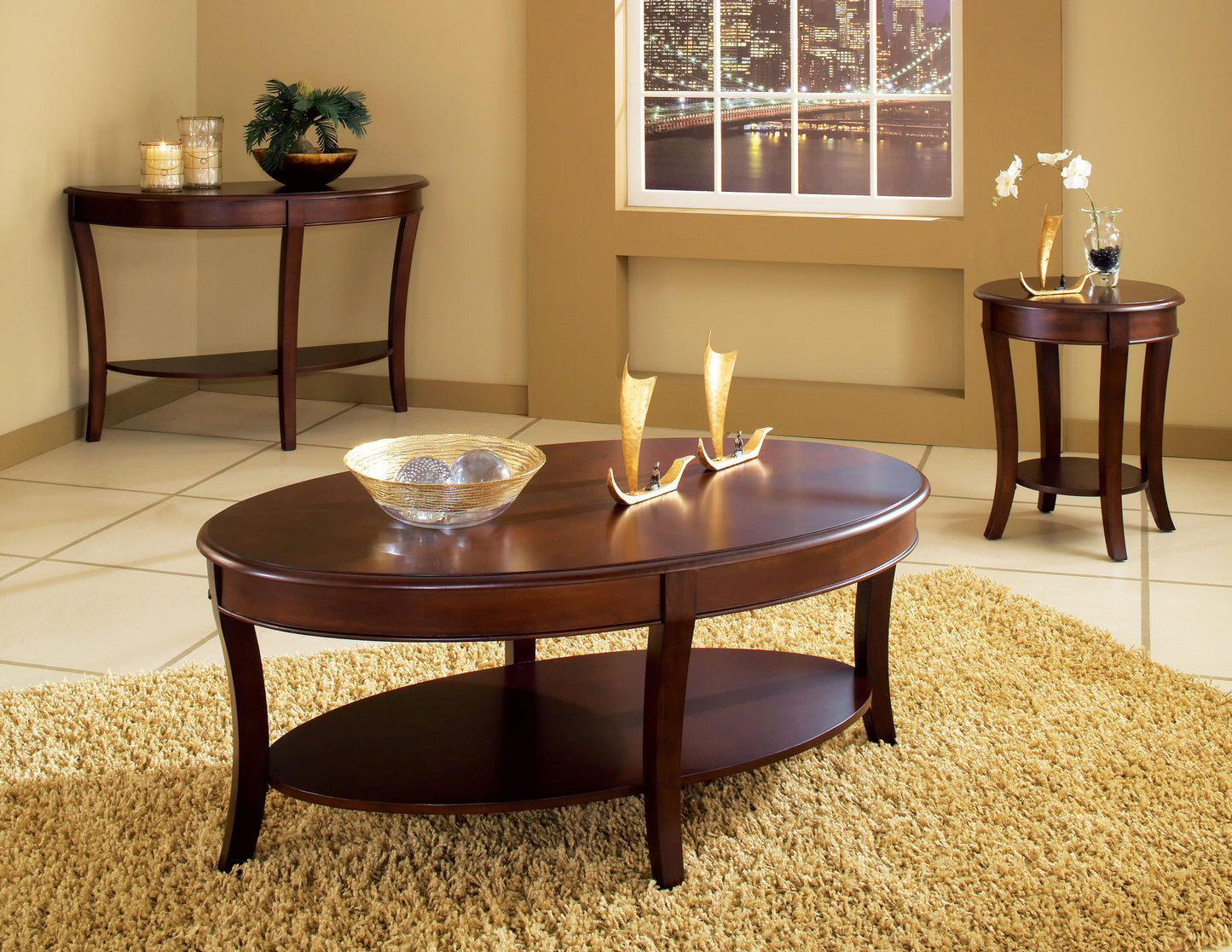 Troy - Cocktail Table - Brown