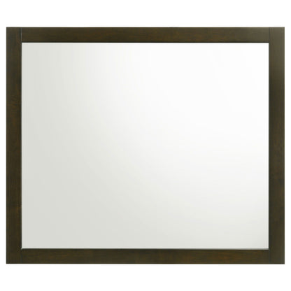 Wilkes - Dresser Mirror - Dark Cocoa
