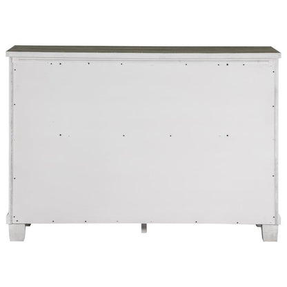 Lilith - 7-Drawer Dresser - Distressed White