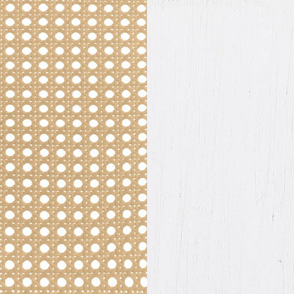 Lanewood - Open Cane Rattan Metal Bed