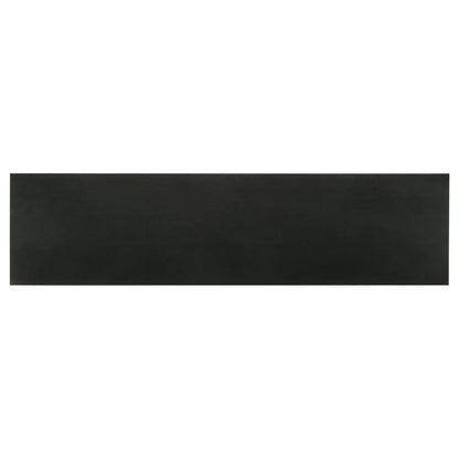 Riddell - 4 Door Wood Reeding Accent Cabinet - Matte Black