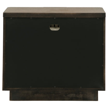 Terrace - 2-Drawer Nightstand Bedside Table - Ash Brown