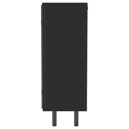 Dalia - 2 Door Accent Storage Cabinet With Shelving - Black