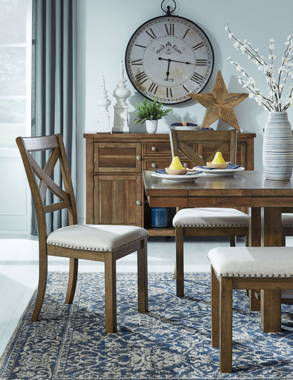 Moriville - Grayish Brown - Rectangular Dining Room Extension Table