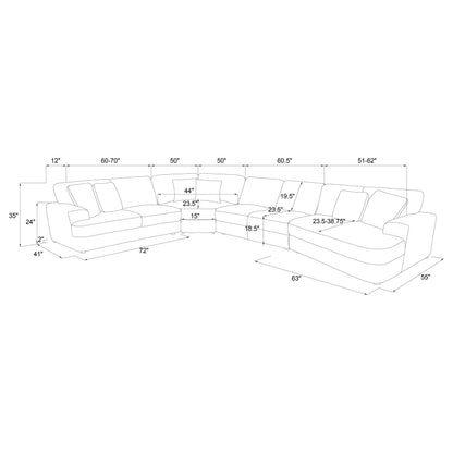 Emberson - Upholstered Modular Sectional Sofa