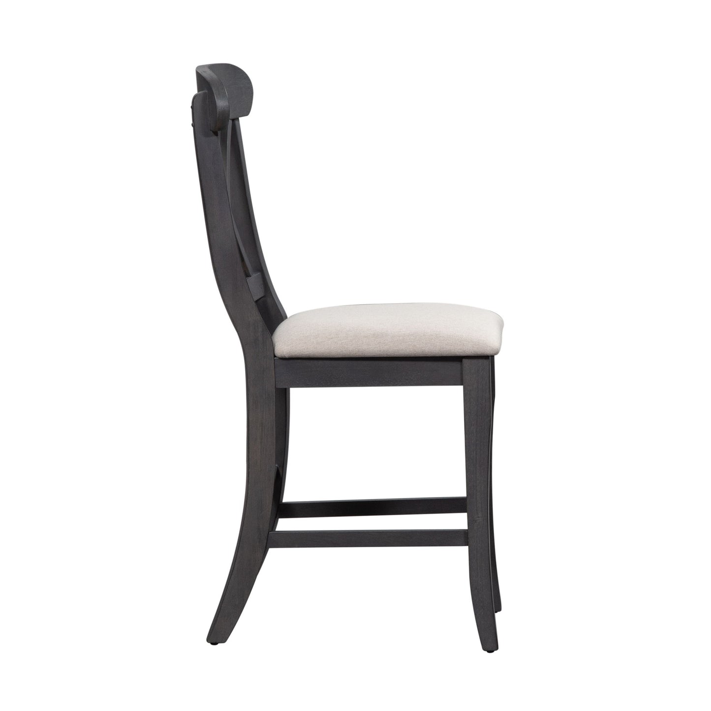 Ocean Isle - Upholstered X Back Counter Chair