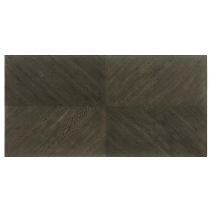 Kelly - Rectangular Wood Dining Table - Dark Gray