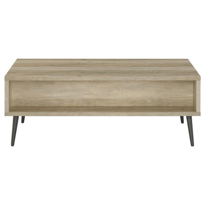 Welsh - 1-Drawer Engineered Wood Coffee Table Antique Pine - Distressed Pine