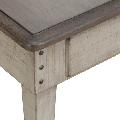 Ivy Hollow - Drawer End Table - White