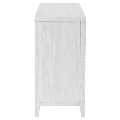 Marielle - 6-Drawer Bedroom Dresser - Distressed White