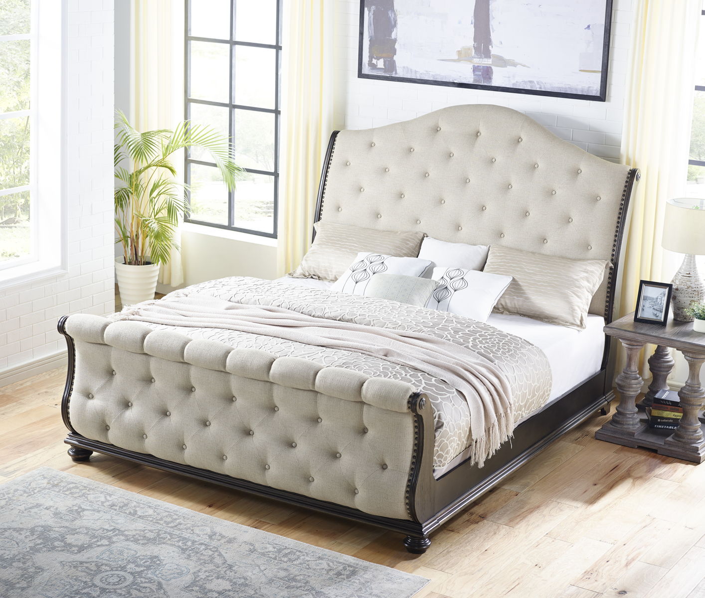 Rhapsody - Sleigh Bed