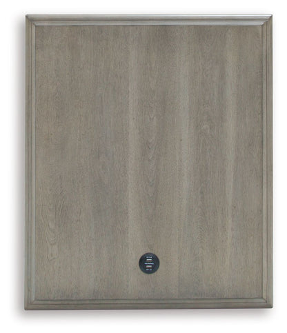 Lexorne - Gray - Rectangular End Table