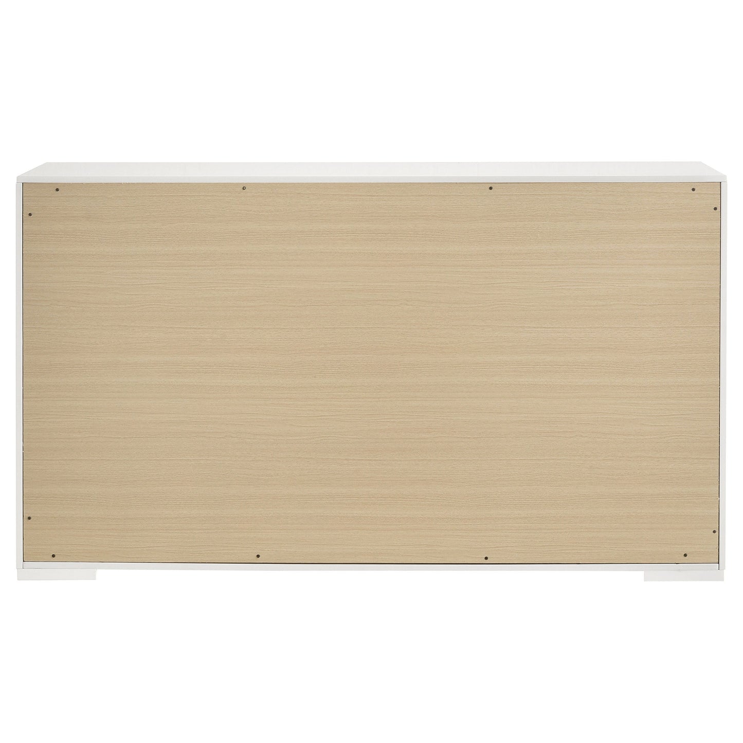 Ives - 6-Drawer Dresser Cabinet - White High Gloss