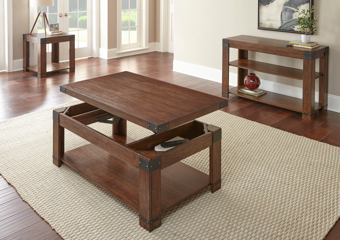 Arusha - End Table - Brown