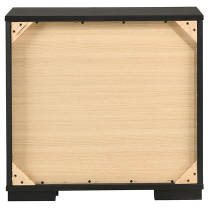 Blacktoft - 2-Drawer Nightstand - Black