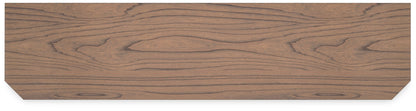 Landocken - Brown / Blue - Xl TV Stand W/Fireplace Option