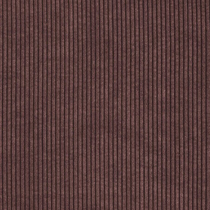 Elizabeth - Corduroy Upholstered Extra Long Sofa - Wine Red