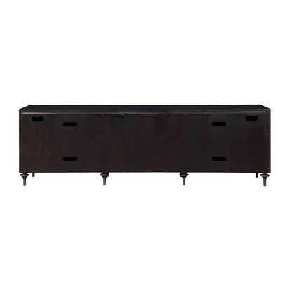 Diya - Console Cabinet - Forged Bronze & Espresso