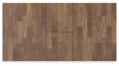Wildenauer - Brown / Black - Rectangular Dining Extension Table