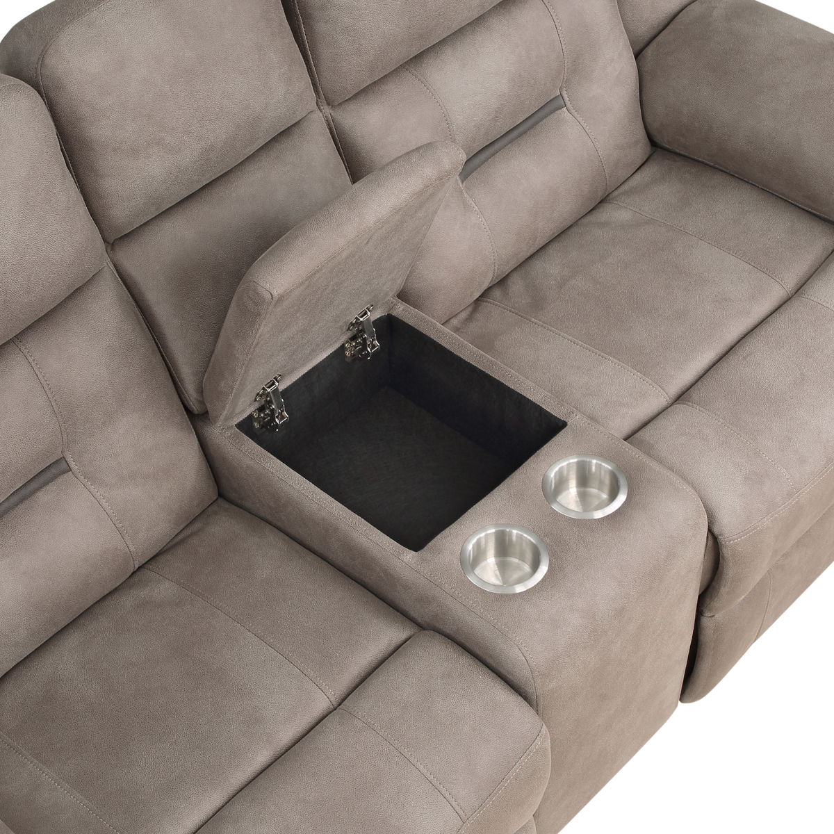 Abilene - Console Manual Loveseat - Tan
