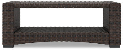 Windglow - Brown - Rectangular Cocktail Table