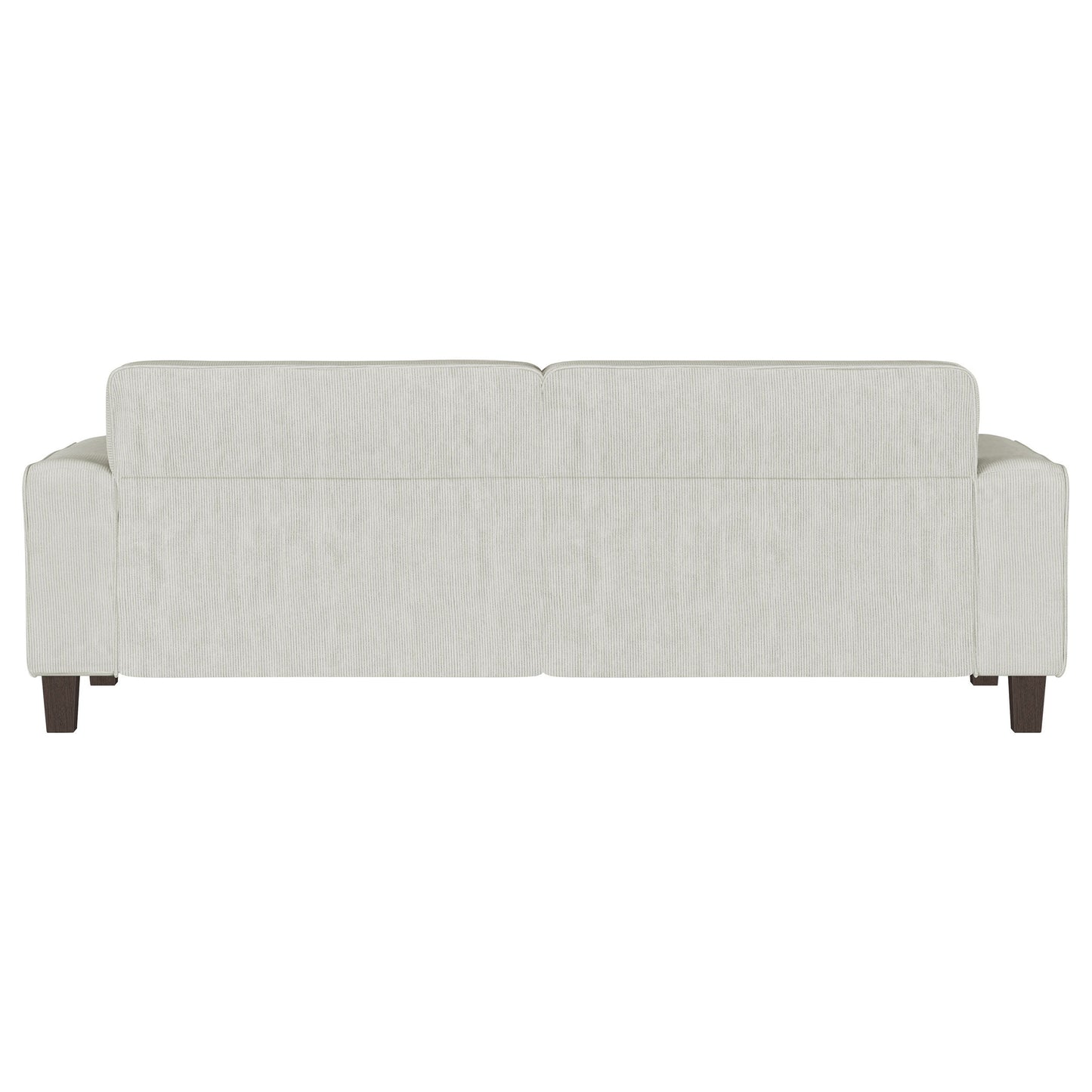 Deerhurst - Upholstered Track Arm Tufted Sofa - Greige