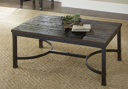 Ambrose - 3 Piece Table Set - Brown