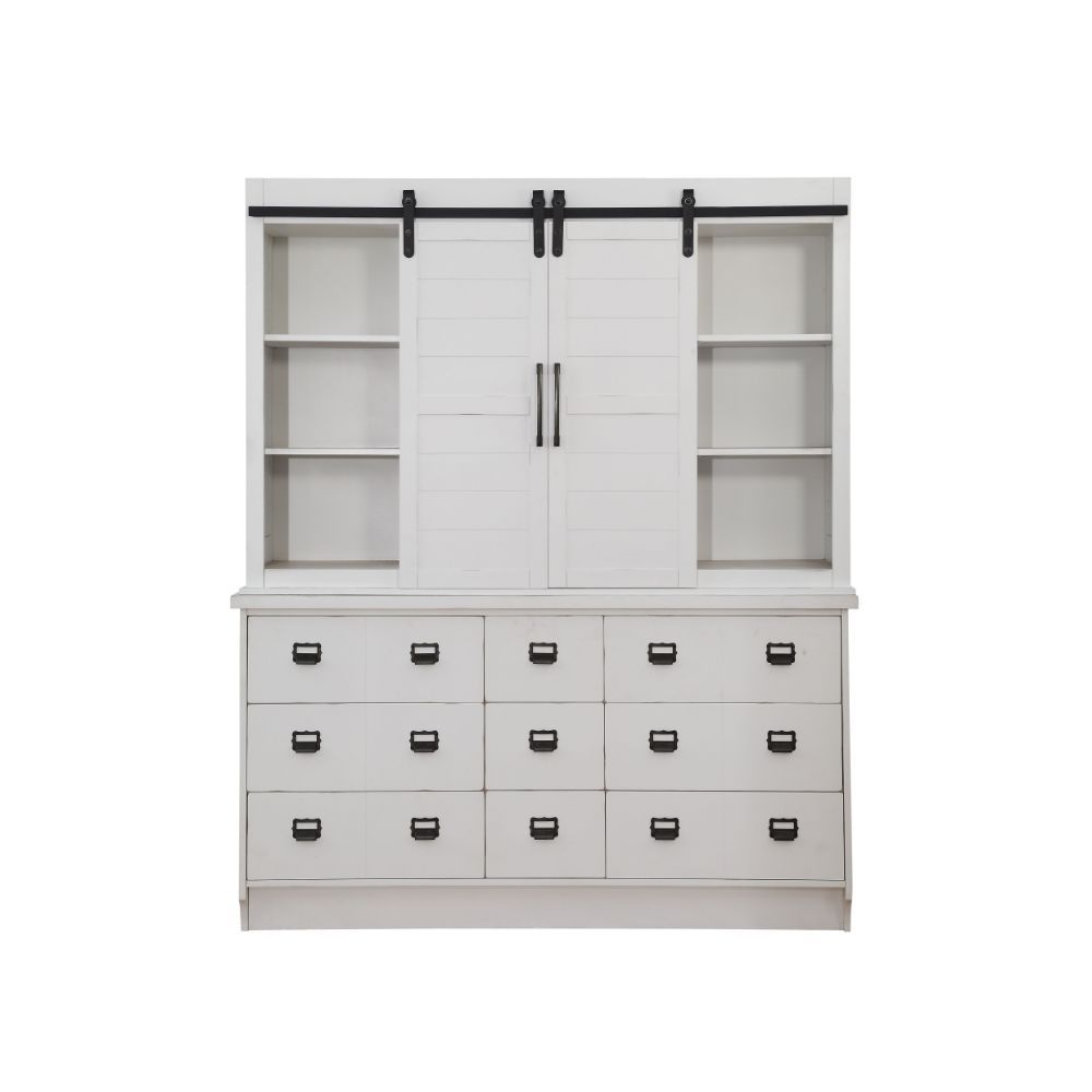 Renske - Hutch & Buffet - Antique White