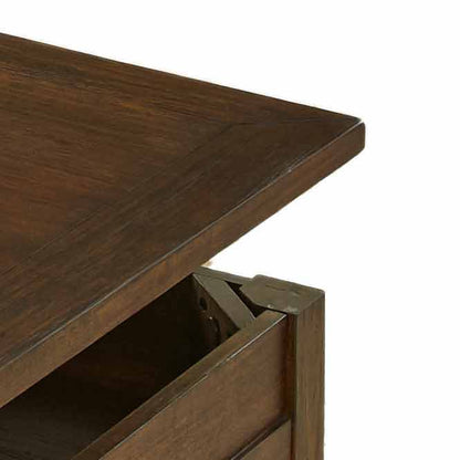 Lenka - 3 Piece Table Set - Brown
